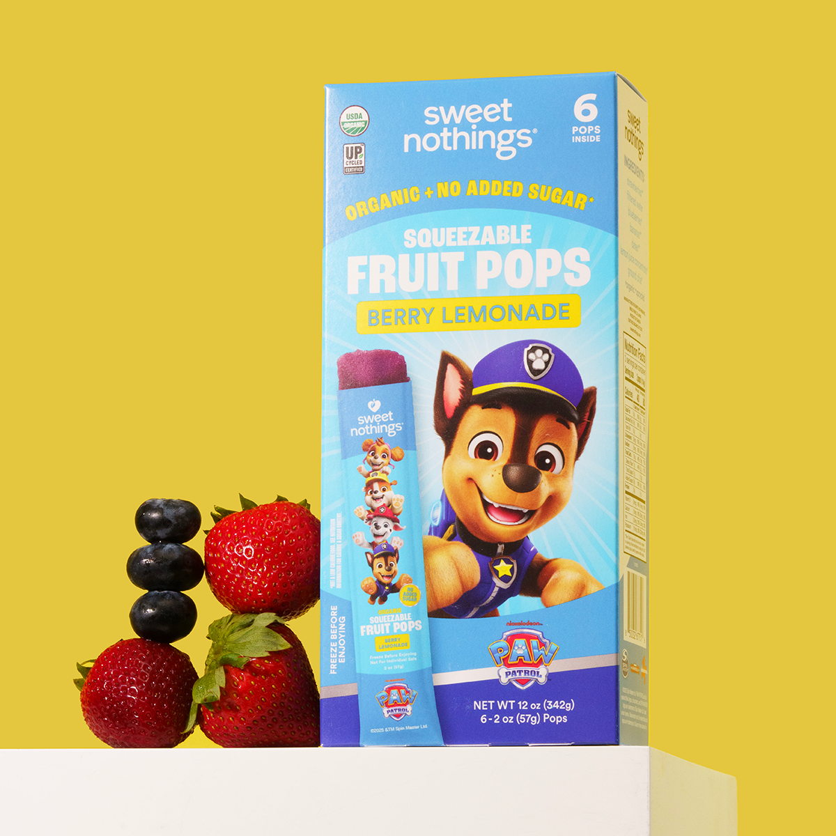 Berry Lemonade PAW Patrol Squeezable Fruit Pop