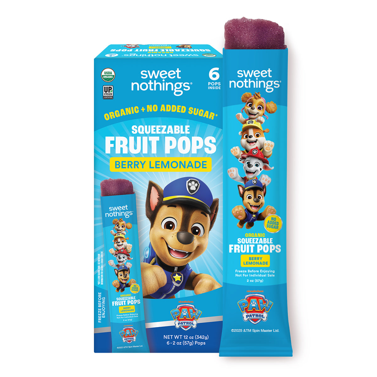 Berry Lemonade PAW Patrol Squeezable Fruit Pop