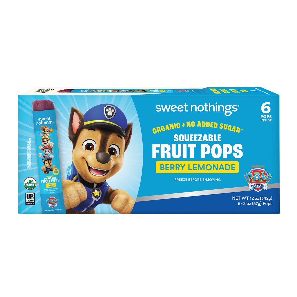 Berry Lemonade PAW Patrol Squeezable Fruit Pop