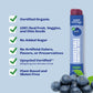 Blueberry Kale Squeezable Smoothie Pops