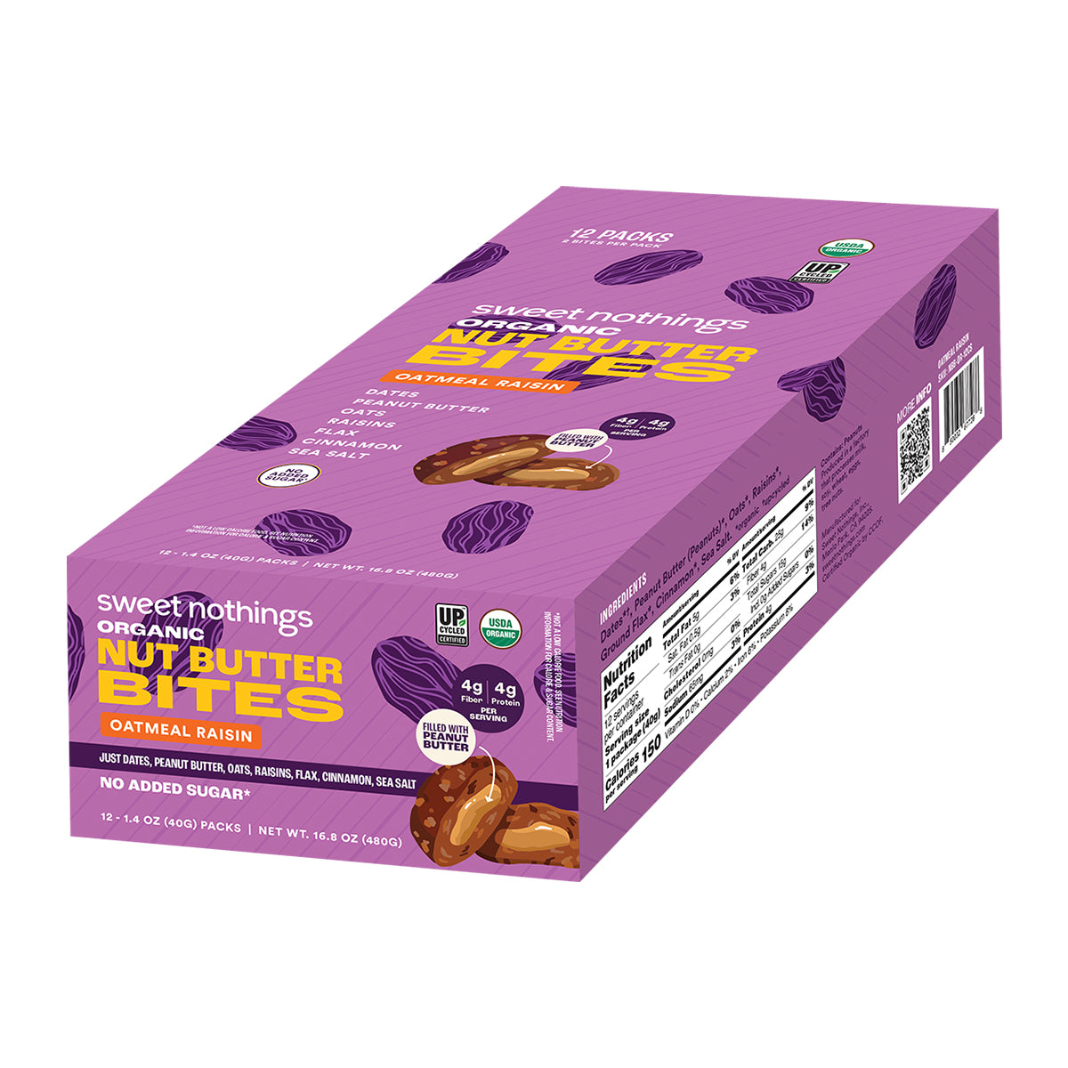 Oatmeal Raisin and Peanut Butter 12 Pack