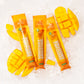 Mango Carrot Squeezable Smoothie Pops