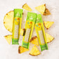 Pineapple Spinach Squeezable Smoothie Pops