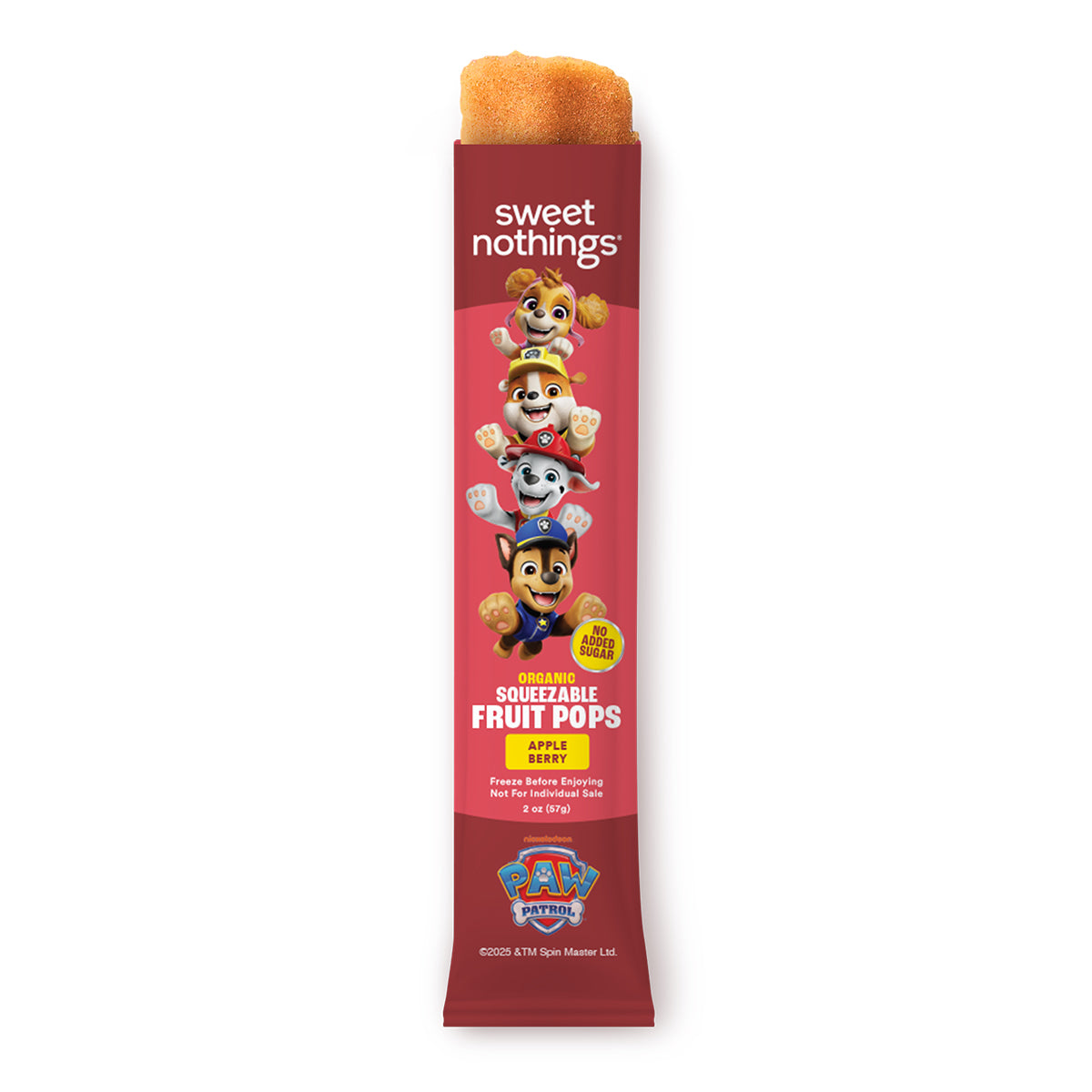 Apple Berry PAW Patrol Squeezable Fruit Pop